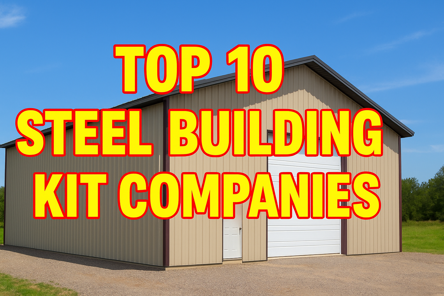 top 10 steel building kit companies