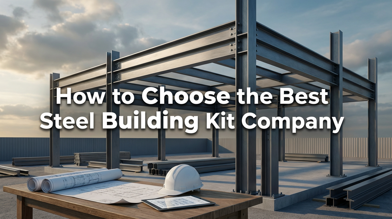 How to Choose the Best Steel Building Kit Company