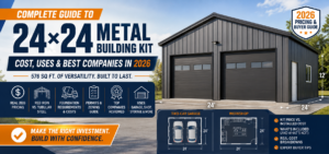 24×24 Metal Building Kit