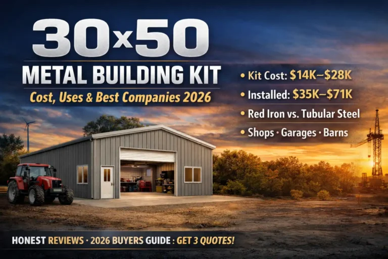 30×50 metal building kit