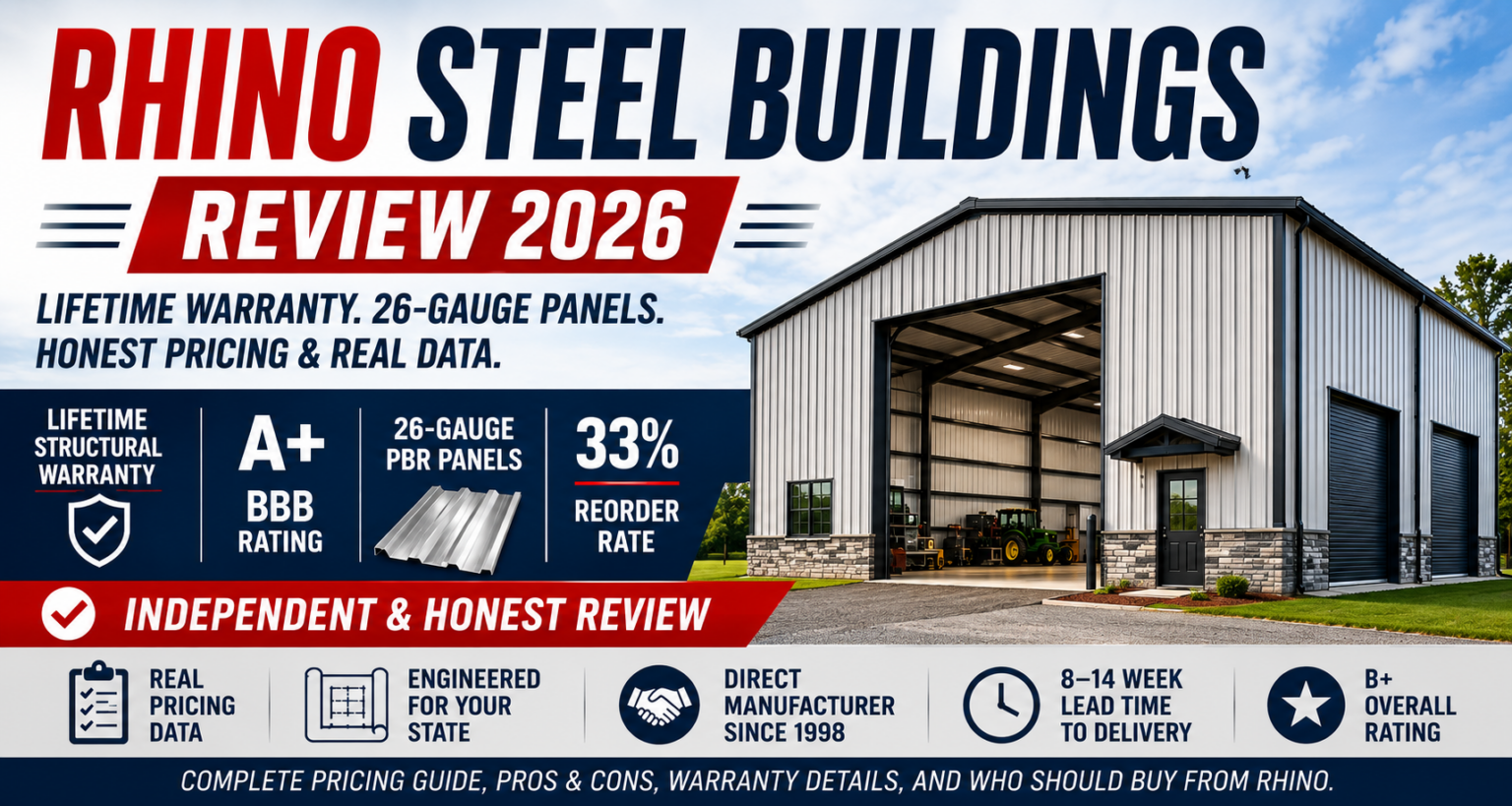 Rhino Steel Buildings Review 2026