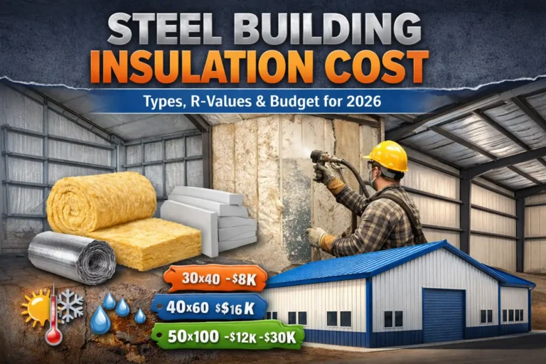 steel building insulation