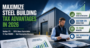 Steel Building Tax Advantages 2026