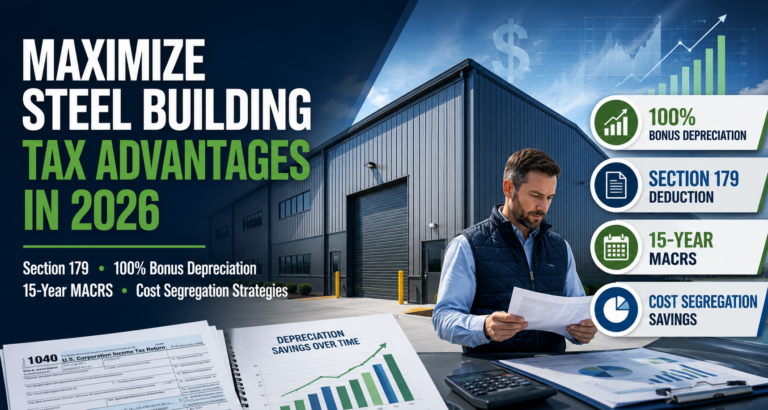 Steel Building Tax Advantages 2026
