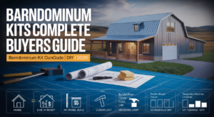 Barndominium kits complete buyer guide infographic - SteelBuildingKit.com independent buyer guide