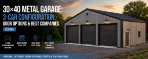30×40 Metal Garage