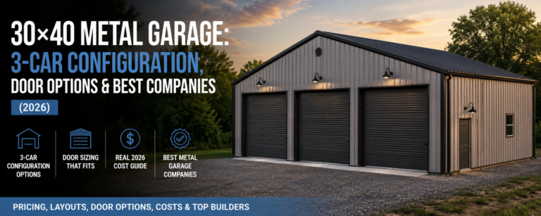 30×40 Metal Garage