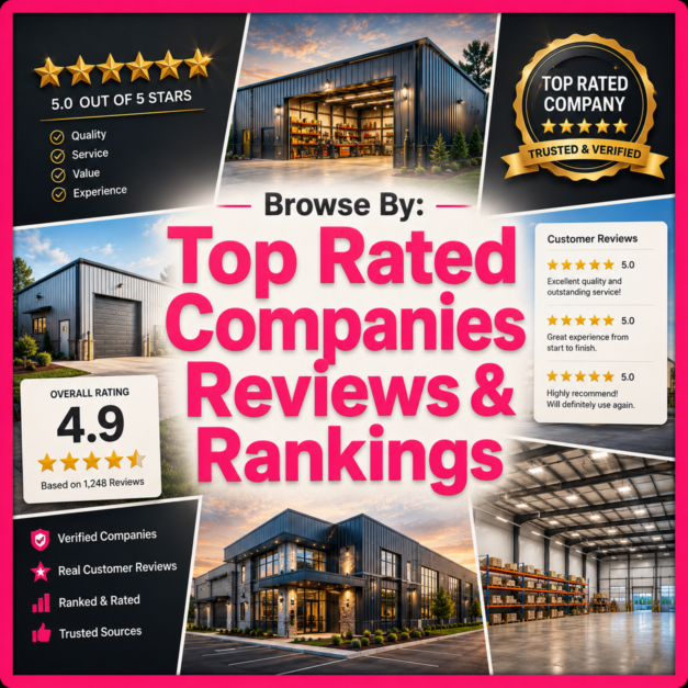 Best metal building companies reviews and ratings
