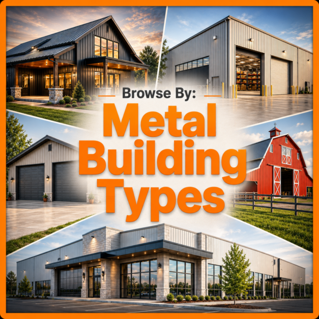 browse by metal and steel building type