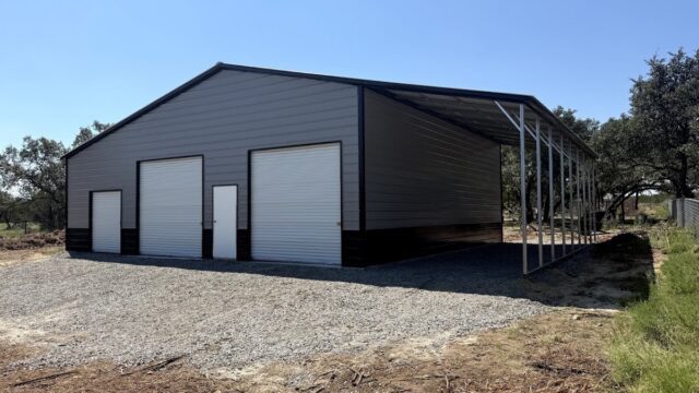 Single Category 123 Texas Premier Steel and Wood buildings